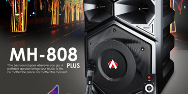 Mh-808 Plus 1.0 Portable Speaker